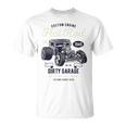 Vintage Car Garage For Hot Rod Car Lovers T-Shirt