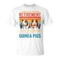 Vintage Plan For Retirement To Hang Out With Guinea Pigs T-Shirt