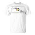 Volleyball Ball For Volleyballers For Beach Volleyball T-Shirt
