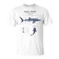 Whale Shark Anatomy Herren Damen Kinder Walhai T-Shirt