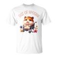 Wheelchair Chronic Pain Disability Awareness Spoonie Hamster T-Shirt