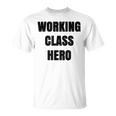 Working Class Hero Desi Motivational T-Shirt