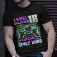 18Th Birthday Gamer 18 Year Old Bday Boy Eighn Son T-Shirt Gifts for Him