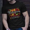 2023 Thanksgiving Crew Turkey Matching Family Thanksgiving T-Shirt Gifts for Him