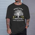 2024 Middleton Family Reunion Party Matching Family Tree T-Shirt Gifts for Him