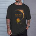 2024 Solar Eclipse Cleveland Ohio Usa Totality T-Shirt Gifts for Him
