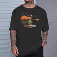 2024 Solar Eclipse Colorado Guitar Totality T-Shirt Gifts for Him