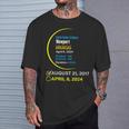 2024 Total Solar Eclipse April 8 In Arkansas Newport T-Shirt Gifts for Him