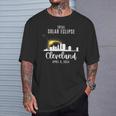 2024 Total Solar Skyline Eclipse In Cleveland Ohio April 8 T-Shirt Gifts for Him