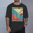30 Years Old Vintage 1994 Flute Lover 30Th Birthday T-Shirt Gifts for Him