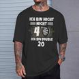 40 Geburtstag Ich Bin Nicht 40 Ich Bin Double 20 Dart T-Shirt Geschenke für Ihn