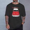 55 56 57 Chevys Truck Bel Air Red And White T-Shirt Gifts for Him