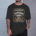 60Th Birthday For Legends Born 1964 60 Yrs Old Vintage T-Shirt Gifts for Him