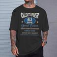 62 Geburtstag Mann Geschenk Papa Opa Oldtimer 62 Jahre Kapuzenjacke T-Shirt Geschenke für Ihn