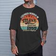 65Th Birthday Man Legends Are Im Marz 1959 T-Shirt Geschenke für Ihn