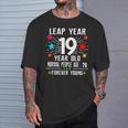 76 Years Old Birthday Leap Year 19 Year Old 76Th Bday T-Shirt Gifts for Him