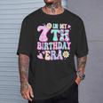 In My 7Th Birthday Era Seven Bday 7 Year Old Birthday Girl T-Shirt Gifts for Him