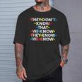 90'S Sitcom They Don't Know Friendship T-Shirt Gifts for Him