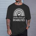 Abilities Outweigh Disabilities Special Education Teach Sped T-Shirt Gifts for Him