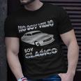 Abuelo On Father's Day In Spanish Classic Car T-Shirt Gifts for Him