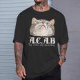 ACAB All Cats Are Beautiful Pets Animals Kitten Cats T-Shirt Geschenke für Ihn