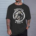 Adicto A La Tinta Artistas Del Tatuaje Adictos Al Tatuaje Tatuador Camiseta unisex Regalos para él