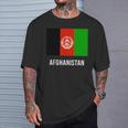 Afghanistan Afghan Flag T-Shirt Geschenke für Ihn