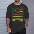 African American History Junenth Flag 1865 T-Shirt Gifts for Him