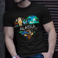 Alaska Icon Heart With Alaska Alaskan Pride T-Shirt Gifts for Him