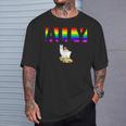 Ally Pride Lgbtq Equality Rainbow Lesbian Gay Transgender T-Shirt Gifts for Him
