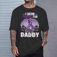 Alz Ich Trage Lila Für Papa Alzheimer Bewusstsein T-Shirt Geschenke für Ihn