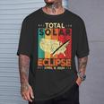 America 2024 Total Solar Eclipse Solar Eclipse Retro Vintage T-Shirt Gifts for Him
