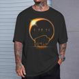 American Bison Buffalo Solar 2024 Eclipse T-Shirt Gifts for Him