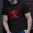 American Flag Motocross Apparel Motocross Dirt Bike T-Shirt Gifts for Him
