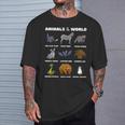 Animals Of The World Rare Animals Memes T-Shirt Gifts for Him