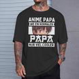 Anime Papaatertagatertagsgeschenk Anime Papaater T-Shirt Geschenke für Ihn