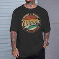 Antonio El Hombre El Mito La Leyenda Primeros Nombres Camiseta unisex Regalos para él
