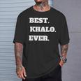 Arabic Uncle Best Khalo Uncle Ever T-Shirt Gifts for Him