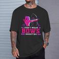 Archery Girl Archer Bow And Arrow Hunter Lady T-Shirt Gifts for Him