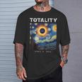 Astronomy Lovers Total Solar Eclipse 2024 Totality 040824 T-Shirt Gifts for Him