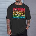 Autism Awareness Acceptance Support Inclusion Empowerment T-Shirt Gifts for Him