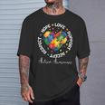 Autism Awareness Love Heart Puzzle Pieces T-Shirt Gifts for Him