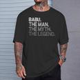 Babu The Man The Myth The Legend T-Shirt Gifts for Him