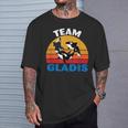 Barco Divertido Team Gladis Orca Whale Camiseta unisex Regalos para él