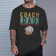 Baseball Coach Dad Like A Normal Dad Only Cooler Fathers Day T-Shirt Gifts for Him