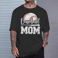 Baseball Mom Baseball Player Game Day Mother's Day T-Shirt Gifts for Him