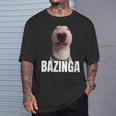 Bazinga Cringe Meme Dog Genz Trendy Nager Slang T-Shirt Gifts for Him