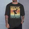 Bboy Breakdancer Hip Hop Danceintage Breakdance T-Shirt Geschenke für Ihn