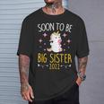 Become Big Sister 2022 Unicorn T-Shirt Gifts for Him