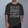 Becoming Bionic Knee Or Hip Joint Surgery Fun T-Shirt Gifts for Him